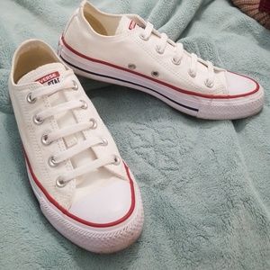 Converse white shoes